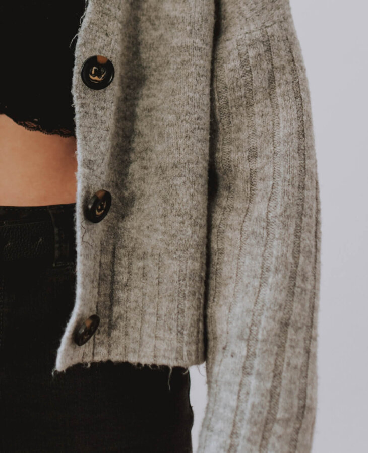 Wool cardigan